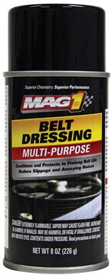 Belt Dressing, 8-ounce For Prolonging Belt Life