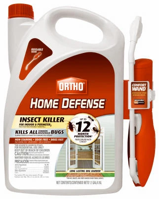 Home Defense Max Insect Killer With Wand, 1.1 Gallon Ready-to-Use Bonus Size