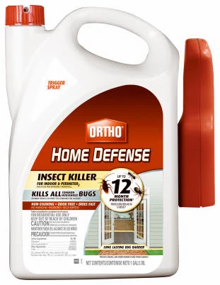 Home Defense Insect Killer, For Indoor & Perimeter, 1 Gallon RTU + Trigger