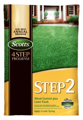 Step 2 Weed Control Plus Lawn Food, 14.29 Lbs., Covers 5,000 Sq. Ft