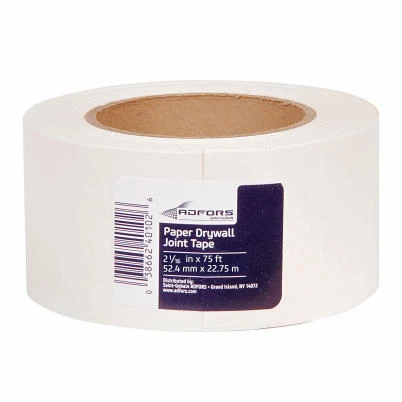 Paper Drywall Joint Tape, White, 2-1/16 In. x 75 Ft.