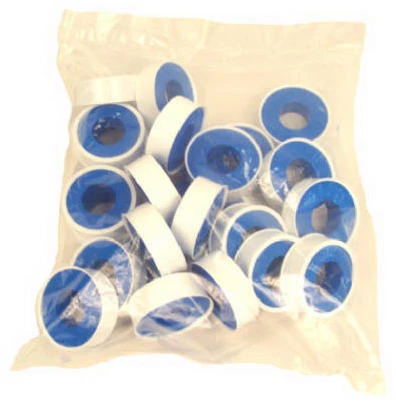 Virgin White PTFE Thread Seal Tape, 1/2" X 260" For Plumbing