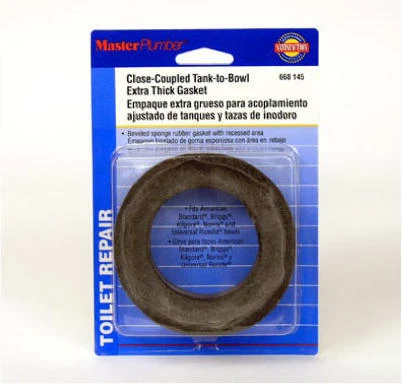 Toilet Tank-to-bowl Gasket - Double Seal For Various Models