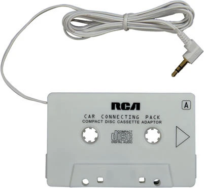 Auto MP3 CD Cassette Adapter, 5 Ft. Cord