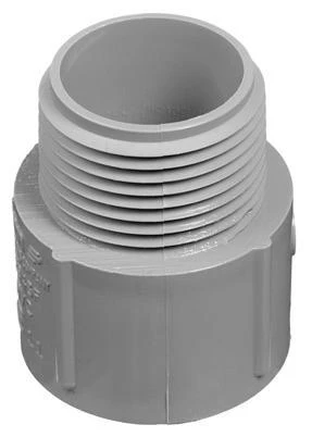 PVC Terminal Adapter, Electrical, 1/2-In.