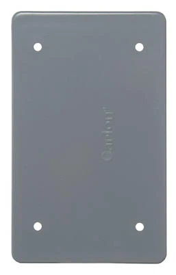 1-gang Pvc Weatherproof Outdoor Switch/outlet Box Cover 5133362b