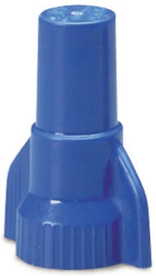 Wing-Gard Wire Connector, Screw-On, 14-6 AWG, Blue, Large, 2-Pk.
