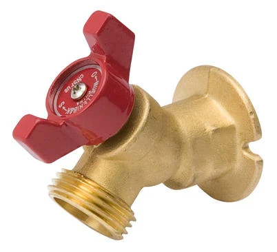 Sillcock, Flanged, Quarter-Turn, 1/2 In. FIP