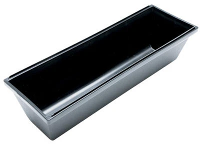 Contoured Plastic Mud Pan, 12-Inch, Durable Construction for Drywall and Plaster Work