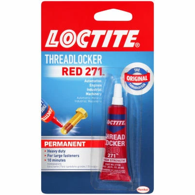 Threadlocker, Red 271, 6ml