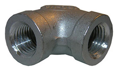 Stainless Steel 90-degree Pipe Elbow, 3/4 In., Type 304, 150 Lb Rated