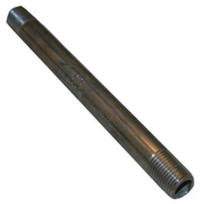 Stainless Steel Pipe Nipple, 1/4 Inch Diameter by 6 Inch Length