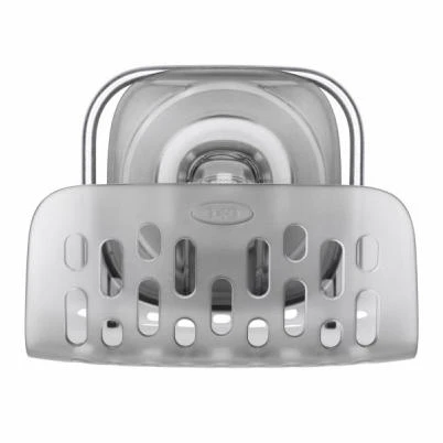 Good Grips StrongHold Suction Sponge Holder with Heavy Duty Suction Cup for Kitchen and Bathroom