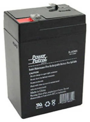 Interstate All Battery Power Patrol 6V 4.5A Rechargeable Security System Battery