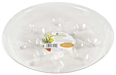 Plant Saucer Plus, 6 Inch Diameter, Durable Water-Resistant Material