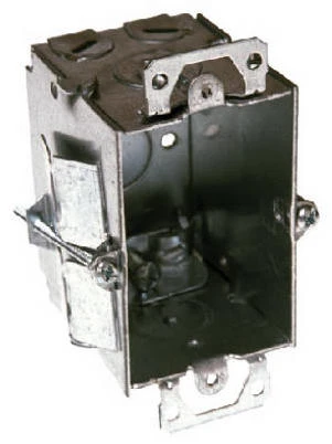 Steel Old Work Switch Box, 3 x 2-1/2 In. Deep