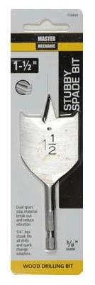 MM 1/2X4 STUB SPADE BIT
