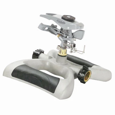 Metal Sled Impulse Sprinkler for Up to 5,800 Square Feet Coverage