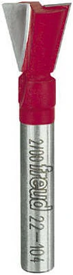 1/2-In. 2-Flute Carbide Dovetail Router Bit