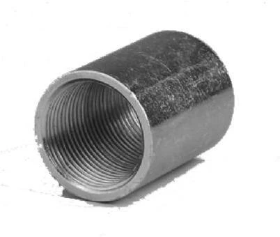 Rigid Conduit Coupling, Galvanized, 3/4-In.