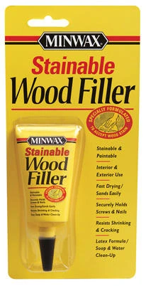 Stainable Wood Filler, Indoor/Outdoor, 1 oz.