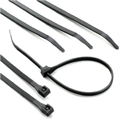 Black Cable Ties, 8 In., 100-Pk.