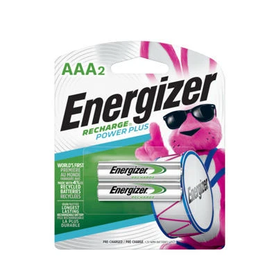 Energizer AAA 800 mAh Rechargeable Battery (2-Pack)