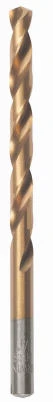 Titanium Drill Bit, Jobber Length, 9/32 In.