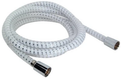MP 96"CHR/WHT SHWR Hose