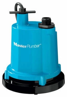 Classic Geyser Heavy Duty Submersible Utility Pump with 0.25 Horsepower Motor and 1300 Gallons Per Hour Flow Rate