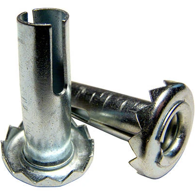Round Caster Sockets, Round, 3/8-In. ID, 4-Pk.