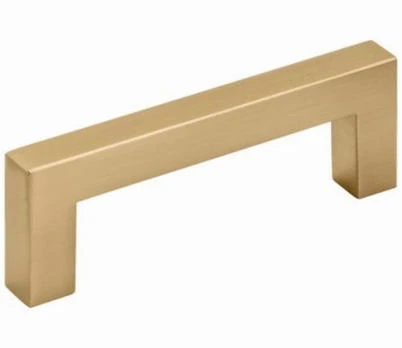Monument Cabinet Pull in Champagne Bronze Finish, 3 Inch Length