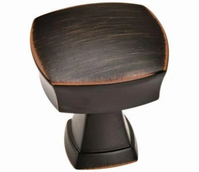 Stature Cabinet Knob in Oil-Rubbed Bronze Finish, 1 and 1 Quarter Inch Diameter