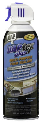 Daptex Plus Window & Door Latex Foam Sealant, 12-oz.