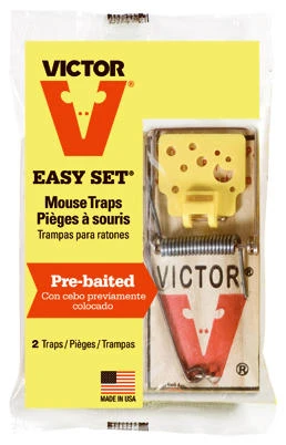 Victor Wide Pedal Mouse Trap (2-Pack)