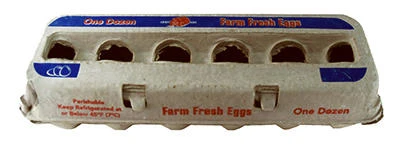 Egg Carton, Paper, Holds 1 Dozen