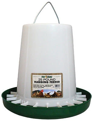 Hanging Poultry Feeder, 25 Lb. Capacity