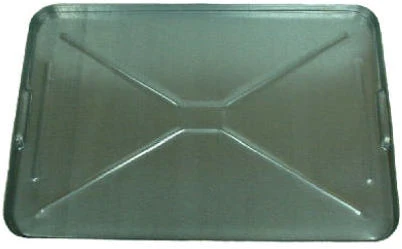 Seventeen and One Half Inch Galvanized Steel Drip Pan for Leak and Spill Containment