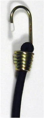 Heavy Duty Black Bungee Cord 48 Inch Length Durable Elastic Strap