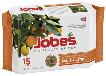 Fertilizer Spikes for Fruit & Citrus Trees, 9-12-12, 15-Pk.