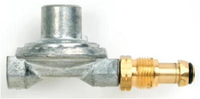 BBQ Grill Low-Pressure Gas Regulator, 11-In.