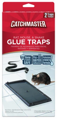 Rat, Mouse & Snake Glue Traps, 2-Pk.