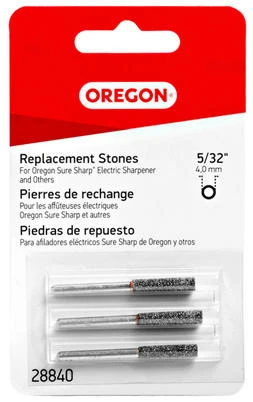 Replacement Sharpening Stone for Chainsaws, 5/32 In., 3-Pk.