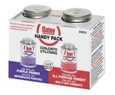 Handy Pack Solvent Pipe Cement Weld Kit, All-Purpose Pipe Cement