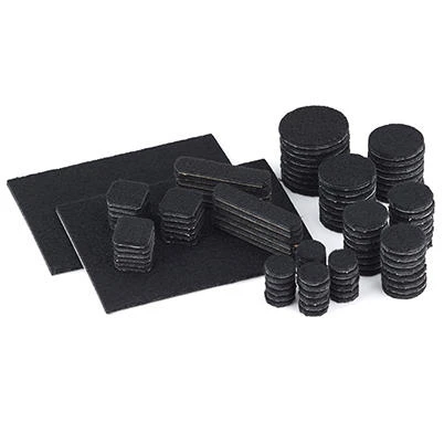 TG 105PK BLK FELT PADS