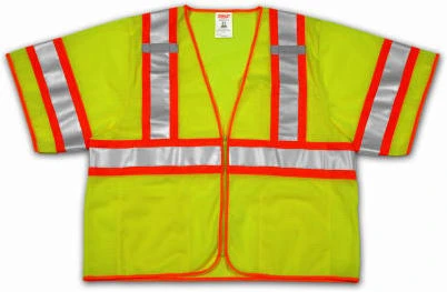 SM /MED YEL/GRN SAF VEST