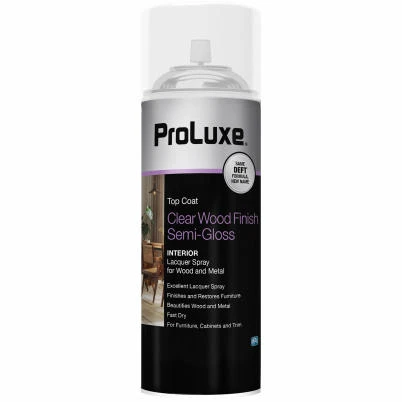 Semi-Gloss Clear Wood Finish Aerosol Spray, 12.25 Ounce Can