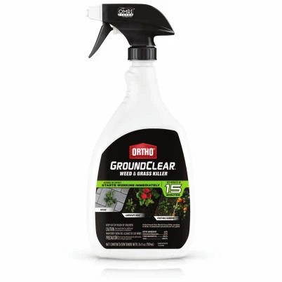 GroundClear Organic Weed & Grass Killer, 24 oz. Ready-to-Use