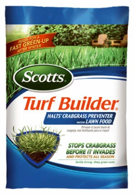 Turf Builder Halts Crabgrass Preventer with Lawn Food, 40.05 Lbs., Covers 15,000 Sq. Ft