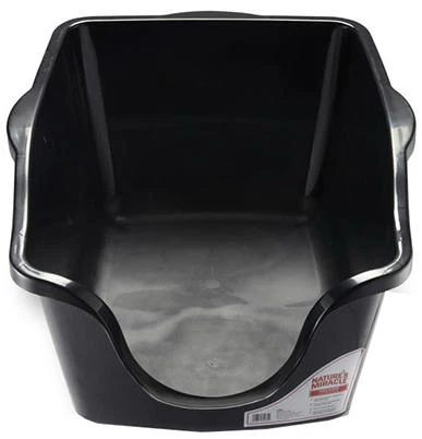 Cat Litter Box High-Sided with Antimicrobial Protection Durable Design